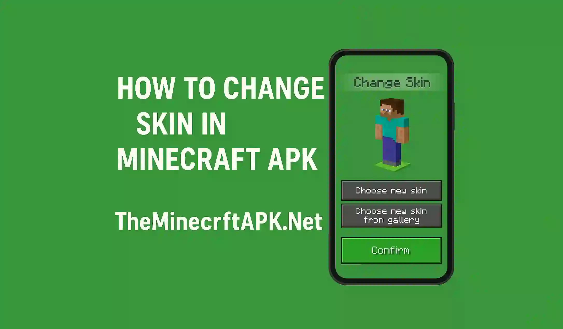 How to Change Skin in Minecraft APK