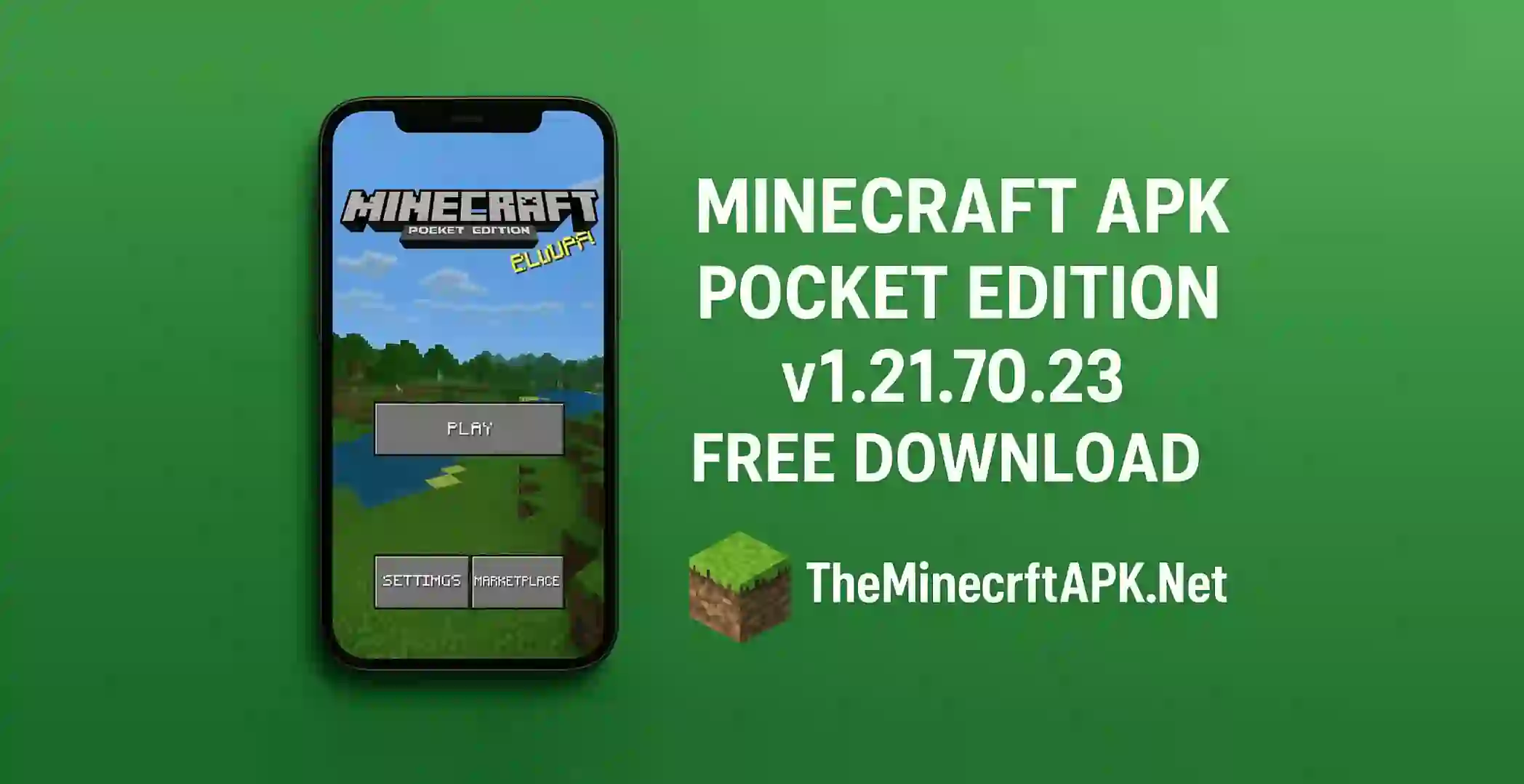 Minecraft APK Pocket Edition v1.21.70.23 Free Download
