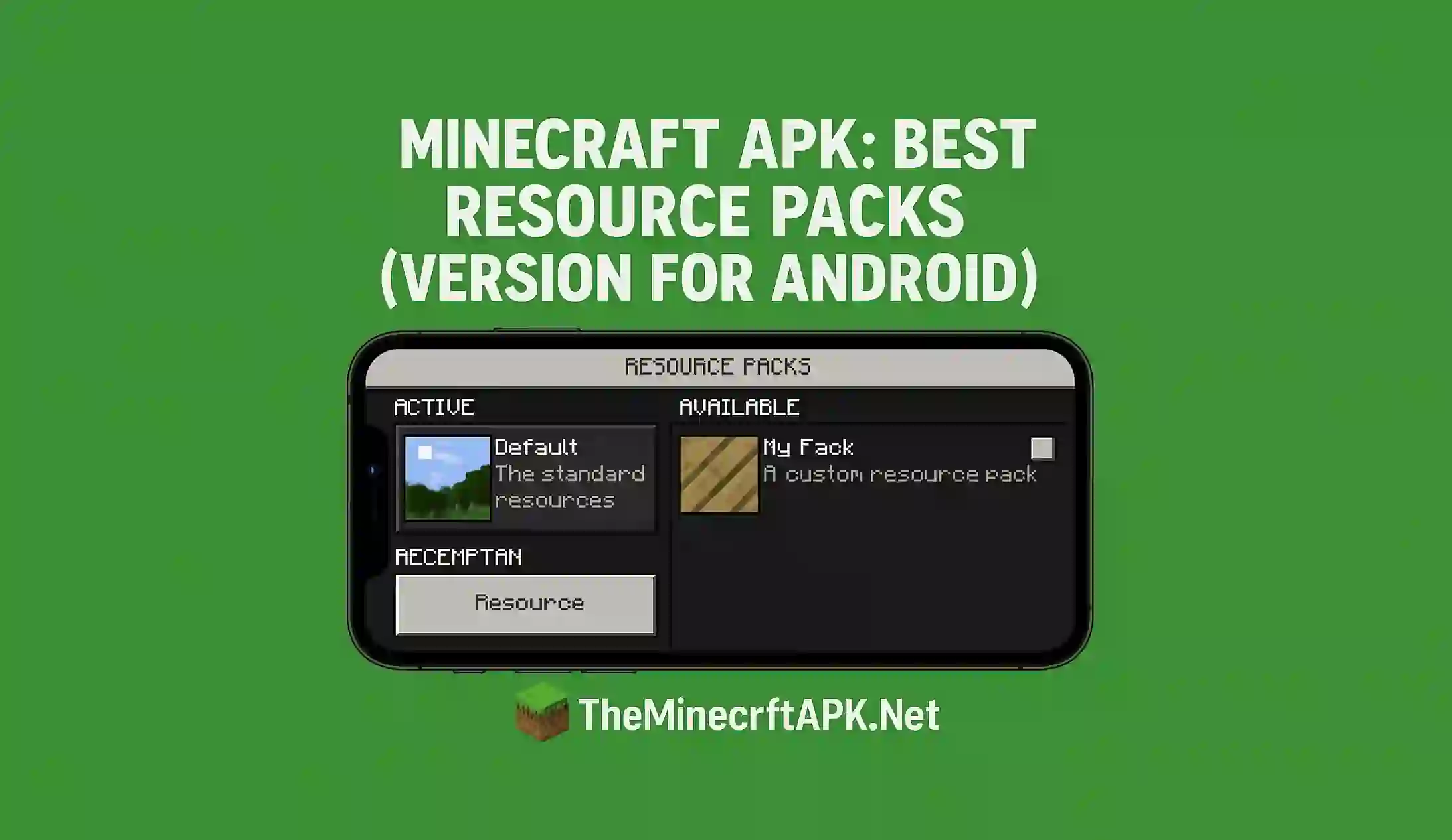 Minecraft APK: Best Resource Packs
