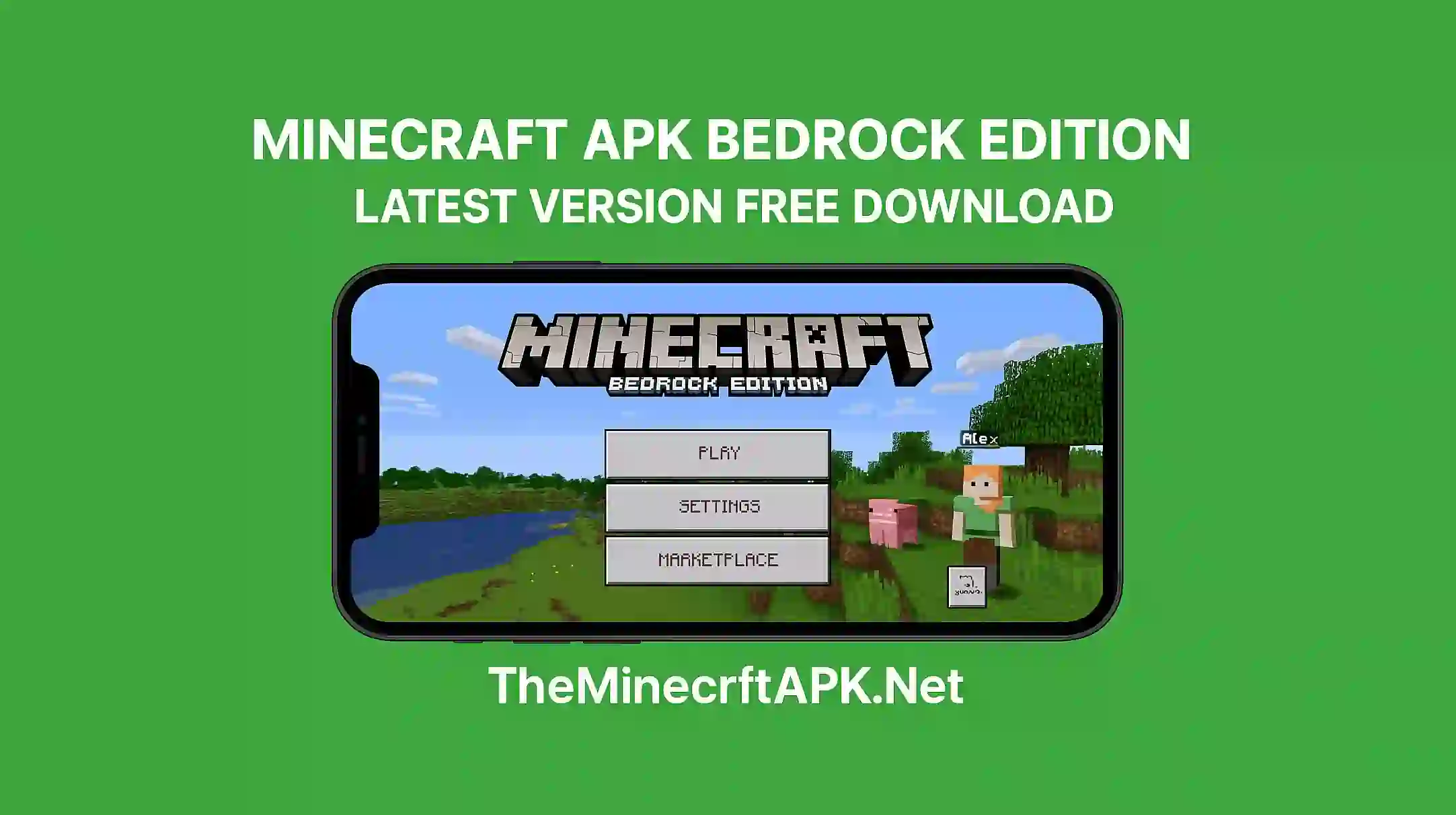 Minecraft APK Bedrock Edition Latest Version Free Download